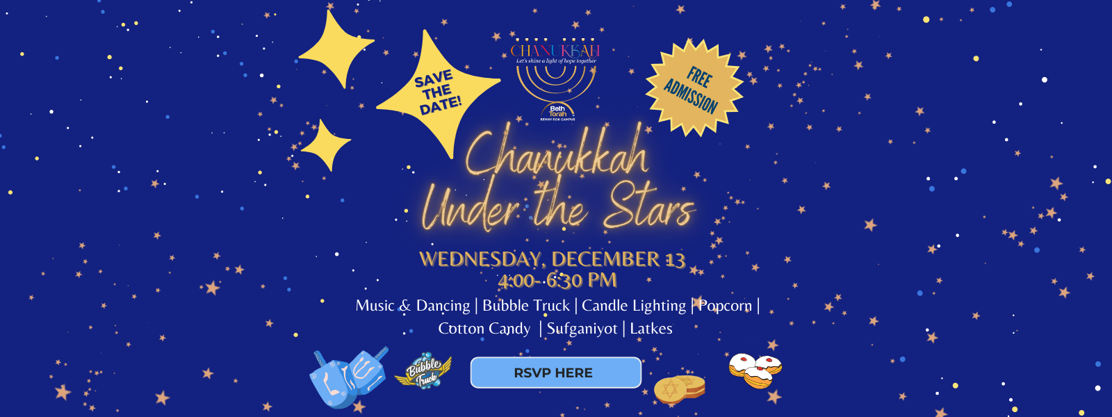 Chanukkah Under the stars Web Slider )
