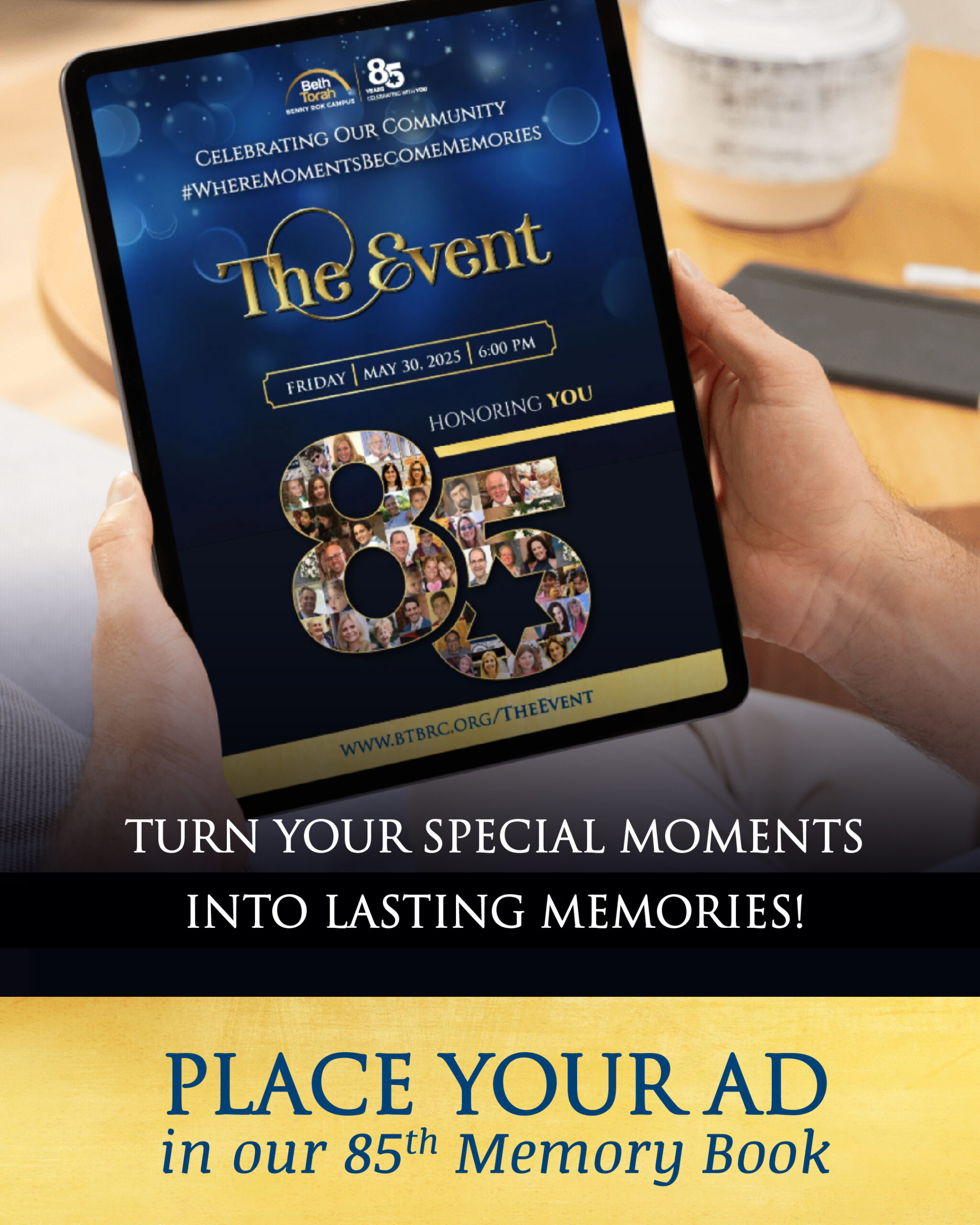 THE EVENT -place your ad IG size
