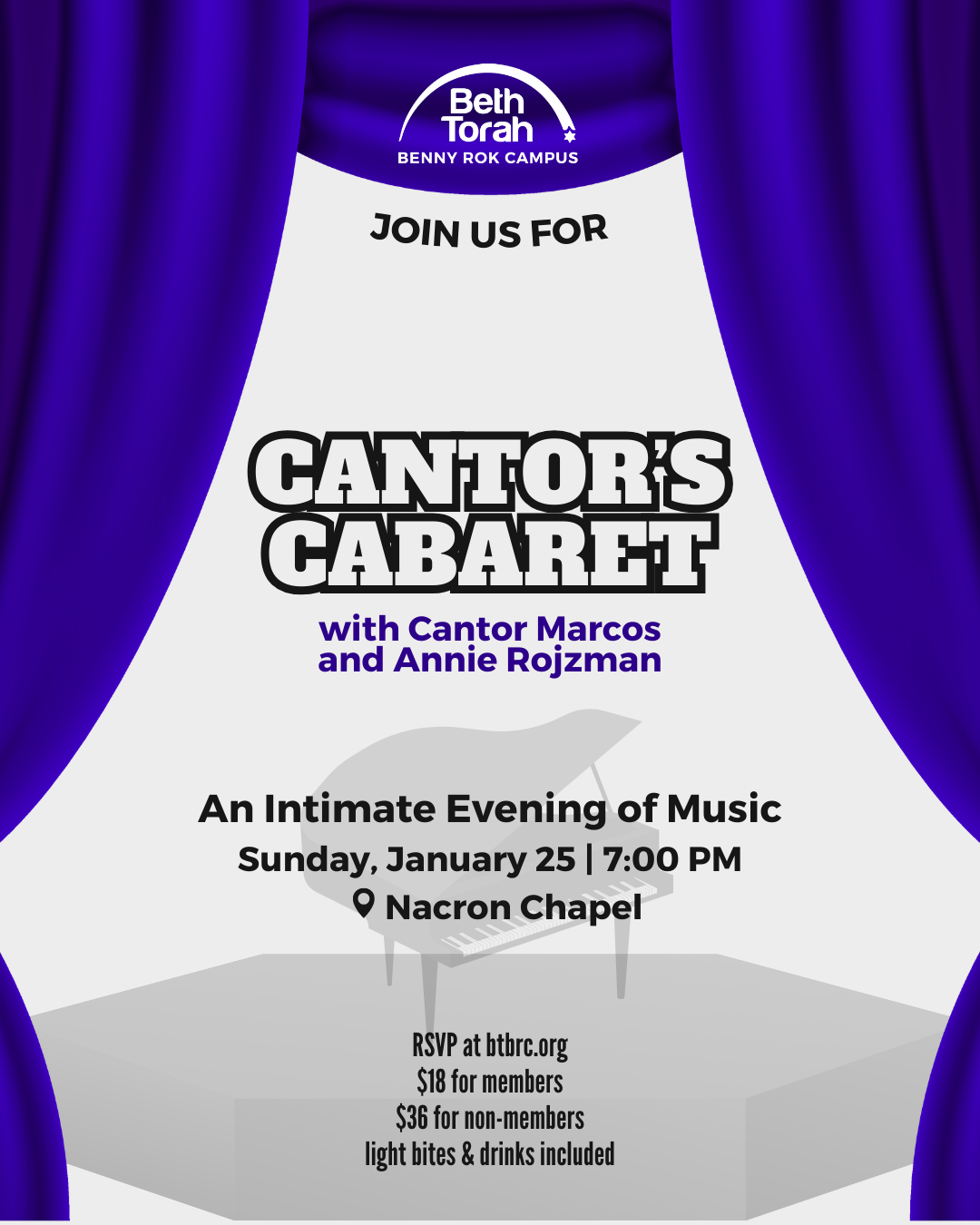 CANTOR’S CABARET Instagram Post
