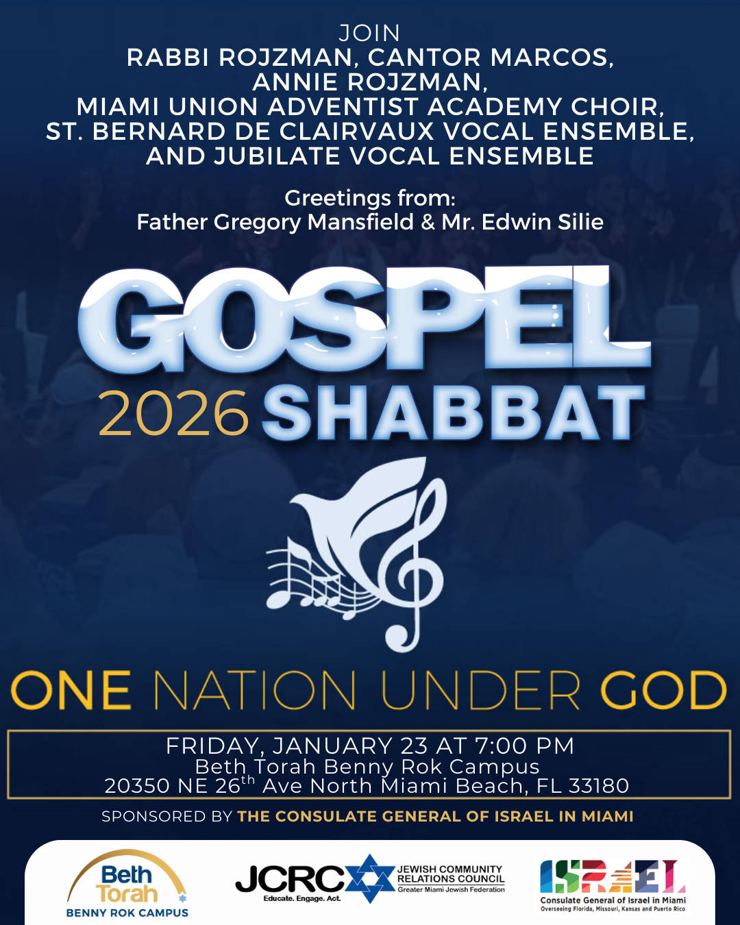 GOSPEL SHABBAT 2026