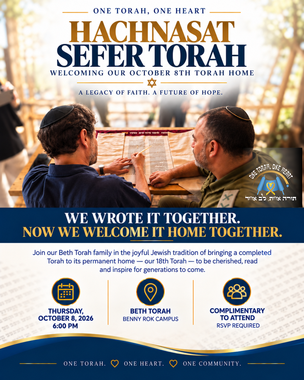 One torah one heart Insta Size