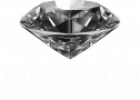 Richards Gems Logo WHITE